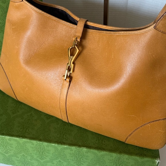 🛑DROP PRICE🛑AUTHENTIC Bamboo Jackie Shoulder Bag In Leather. - Picture 4 of 17